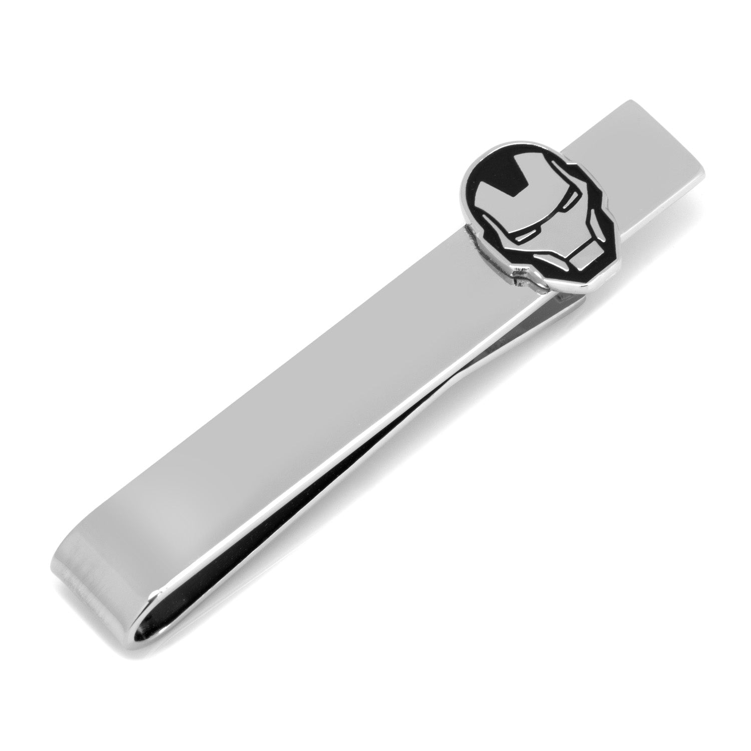  Cufflinks Iron Man Silver Tie Bar - Default Title - Bonton