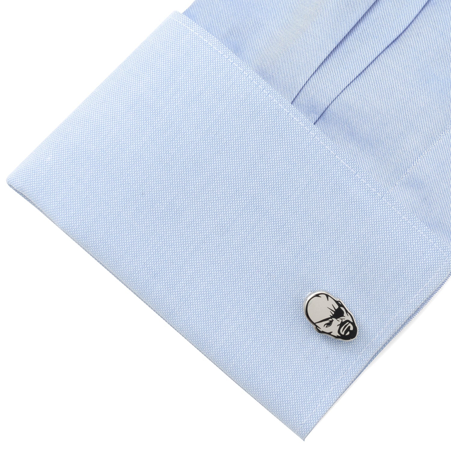  Cufflinks Nick Fury Silver Cufflinks - Default Title - Bonton