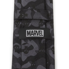 The Punisher Camo Black Silk Men's Tie