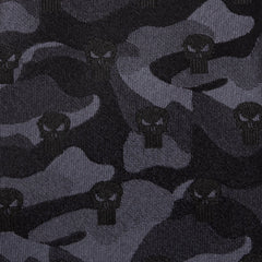 The Punisher Camo Black Silk Men's Tie