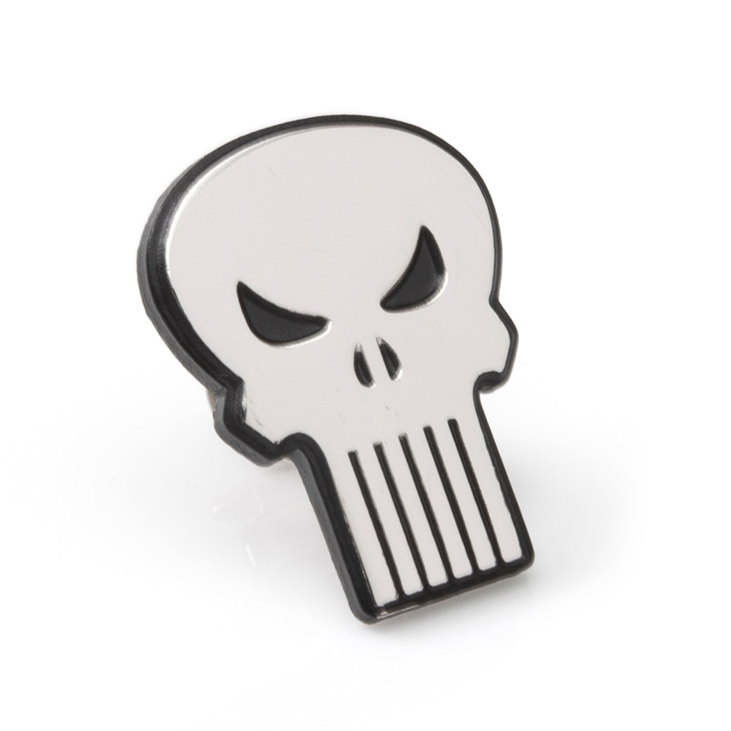  Cufflinks The Punisher Silver Lapel Pin - Default Title - Bonton