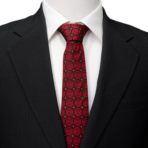 Shang-Chi Red Men's Tie