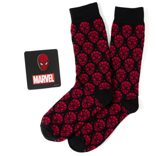 Spider-Man Dot Red and Black Gift Set