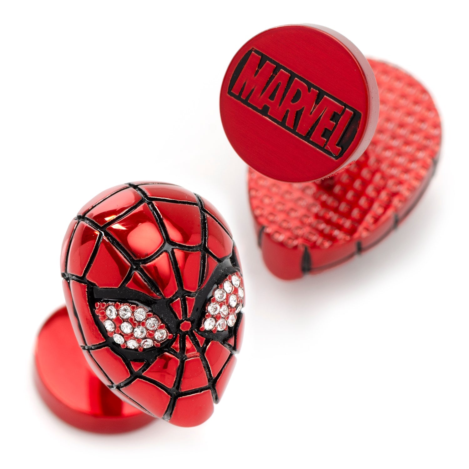  Cufflinks 3D Spider-Man Crystal Cufflinks - Default Title - Bonton