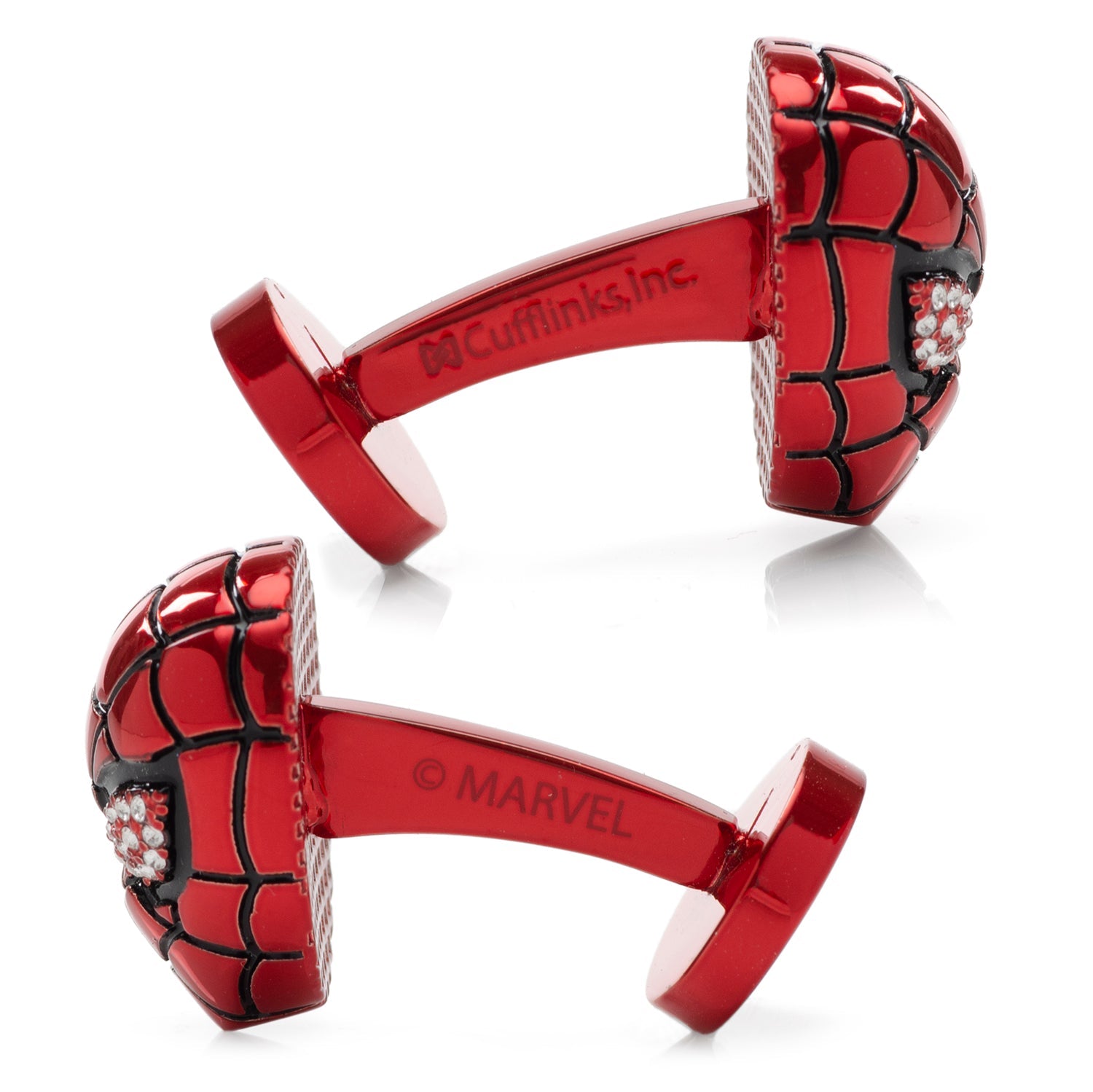  Cufflinks 3D Spider-Man Crystal Cufflinks - Default Title - Bonton