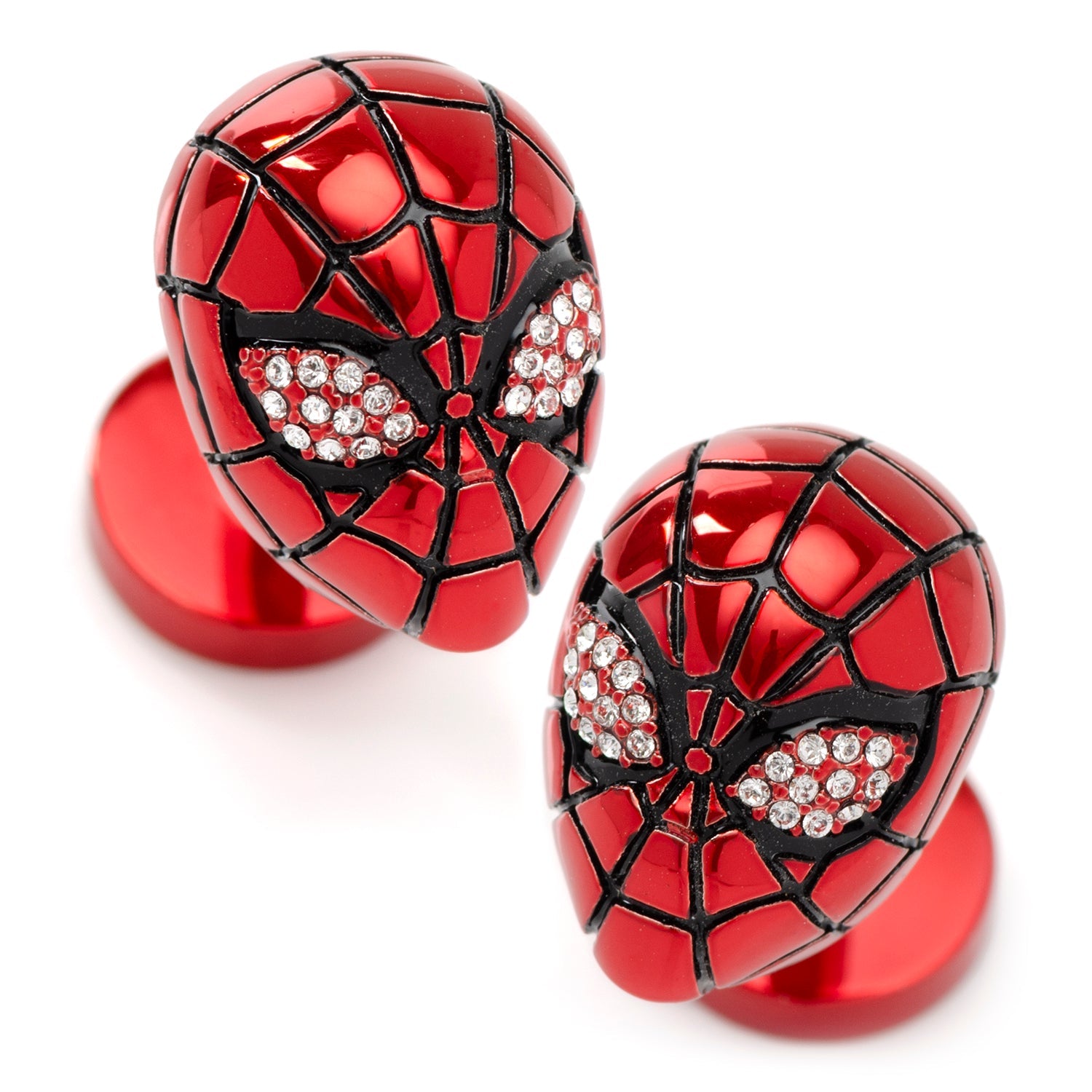  Cufflinks 3D Spider-Man Crystal Cufflinks - Default Title - Bonton