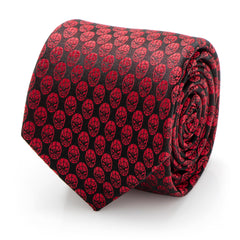 Spider-Man Mask Red Men's Tie