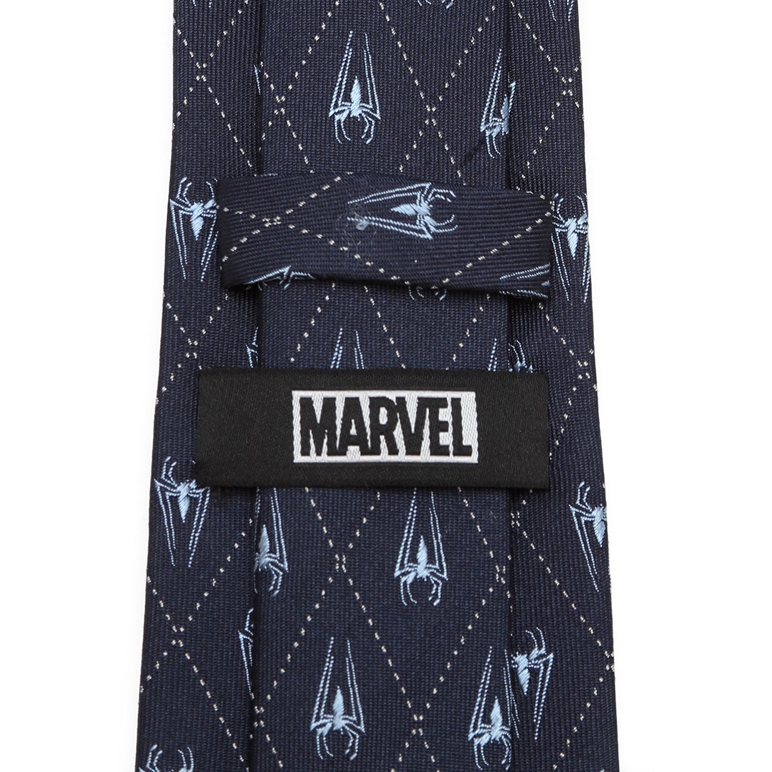  Cufflinks Spider-Man Diamond Navy Men's Tie - Default Title - Bonton