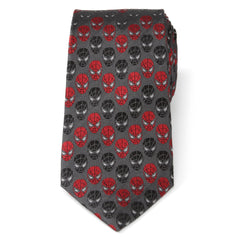 Spider-Man Chevron Red Black Men's Tie