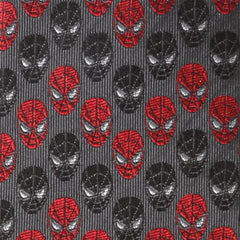 Spider-Man Chevron Red Black Men's Tie