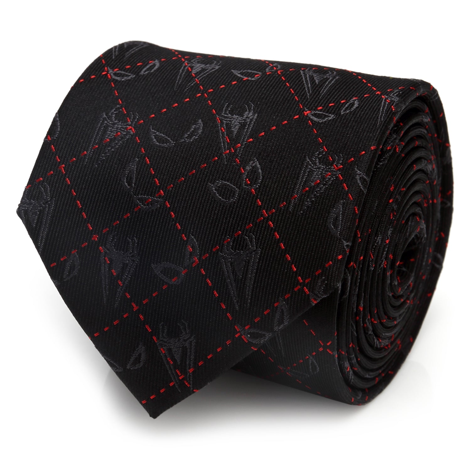  Cufflinks Spider-Man Eyes Diamond Men's Tie - Default Title - Bonton