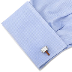 3D Thor Hammer Cufflinks