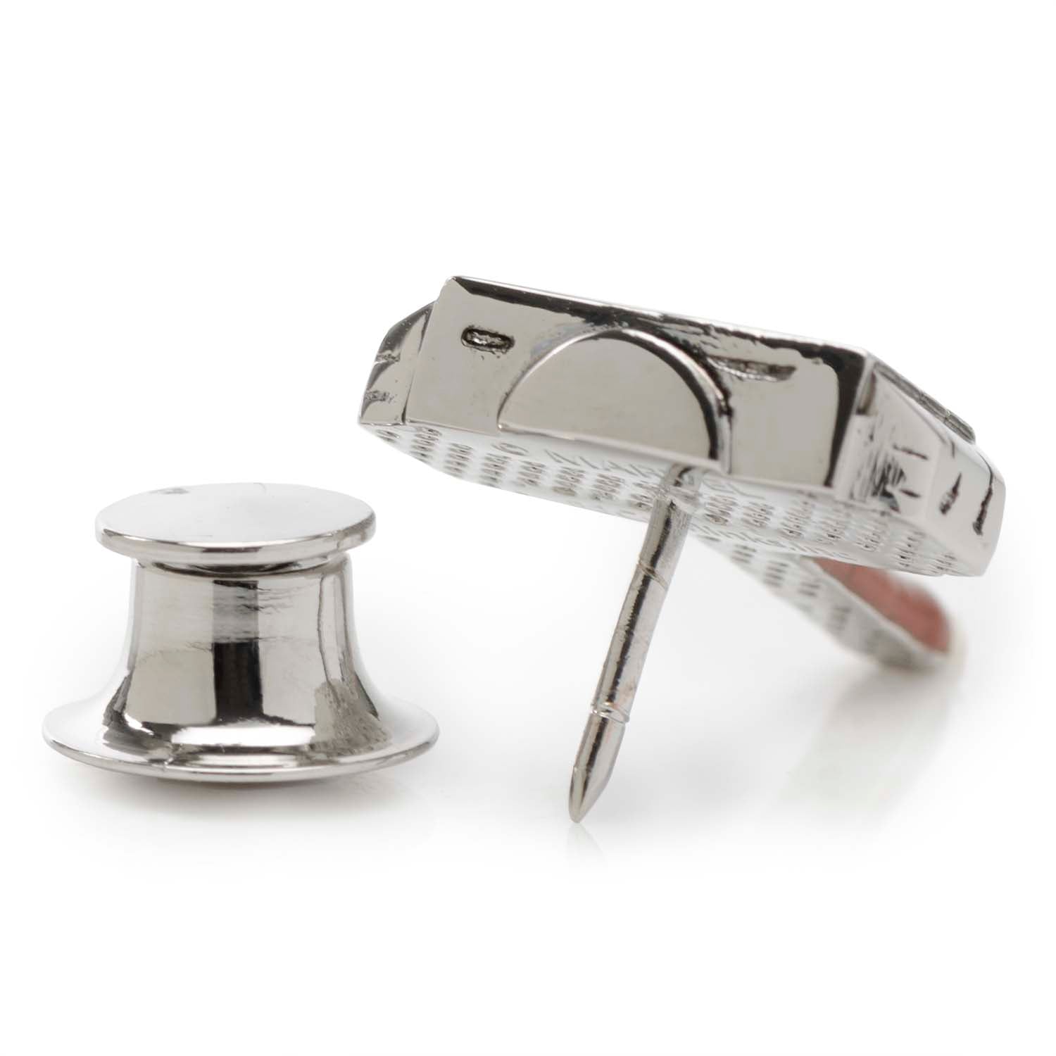  Cufflinks 3D Thor Hammer Lapel Pin - Default Title - Bonton