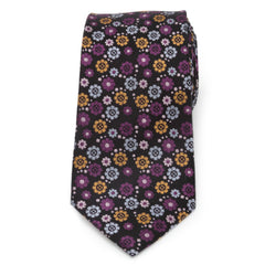 X-Men Floral Charcoal Men's Tie