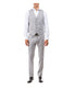  Suit Separates V-Neck Solid Vest Light Grey - Light Grey - Bonton