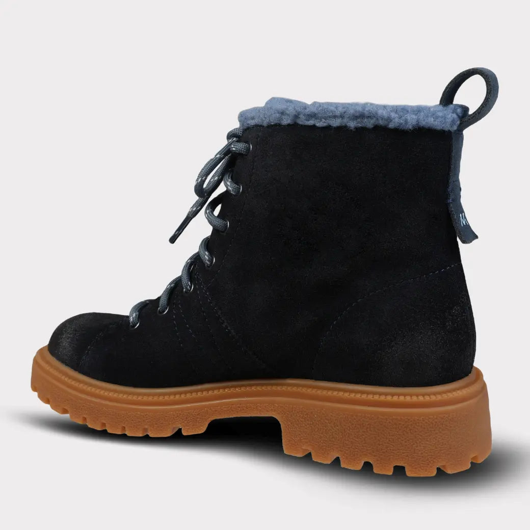 Mykos Rowan Women's Lace-Up Hiker Boot - Navy - Bonton