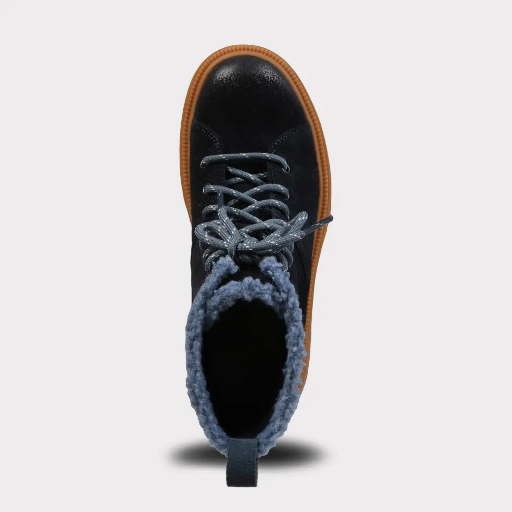  Mykos Rowan Women's Lace-Up Hiker Boot - Navy - Bonton