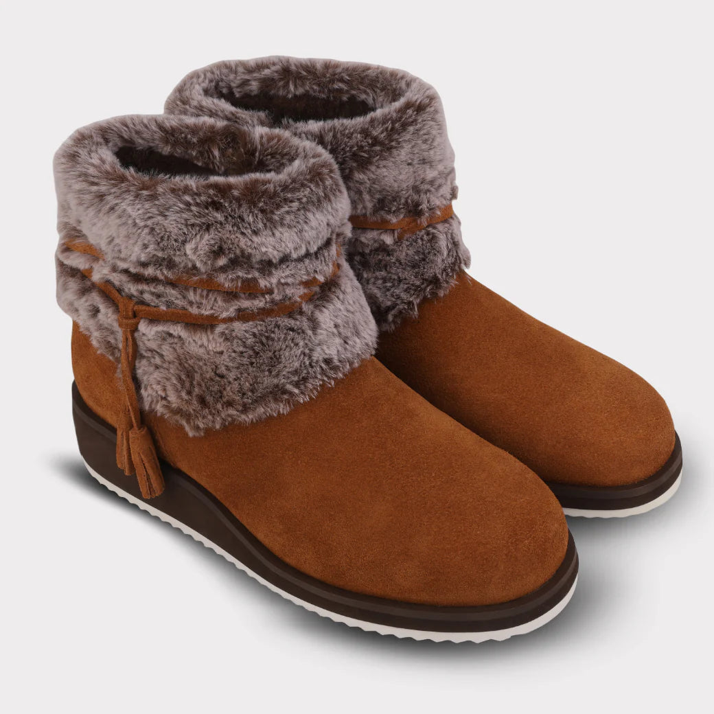  Mykos Bailee Women's Zip-Up Wedge Boot (1.5