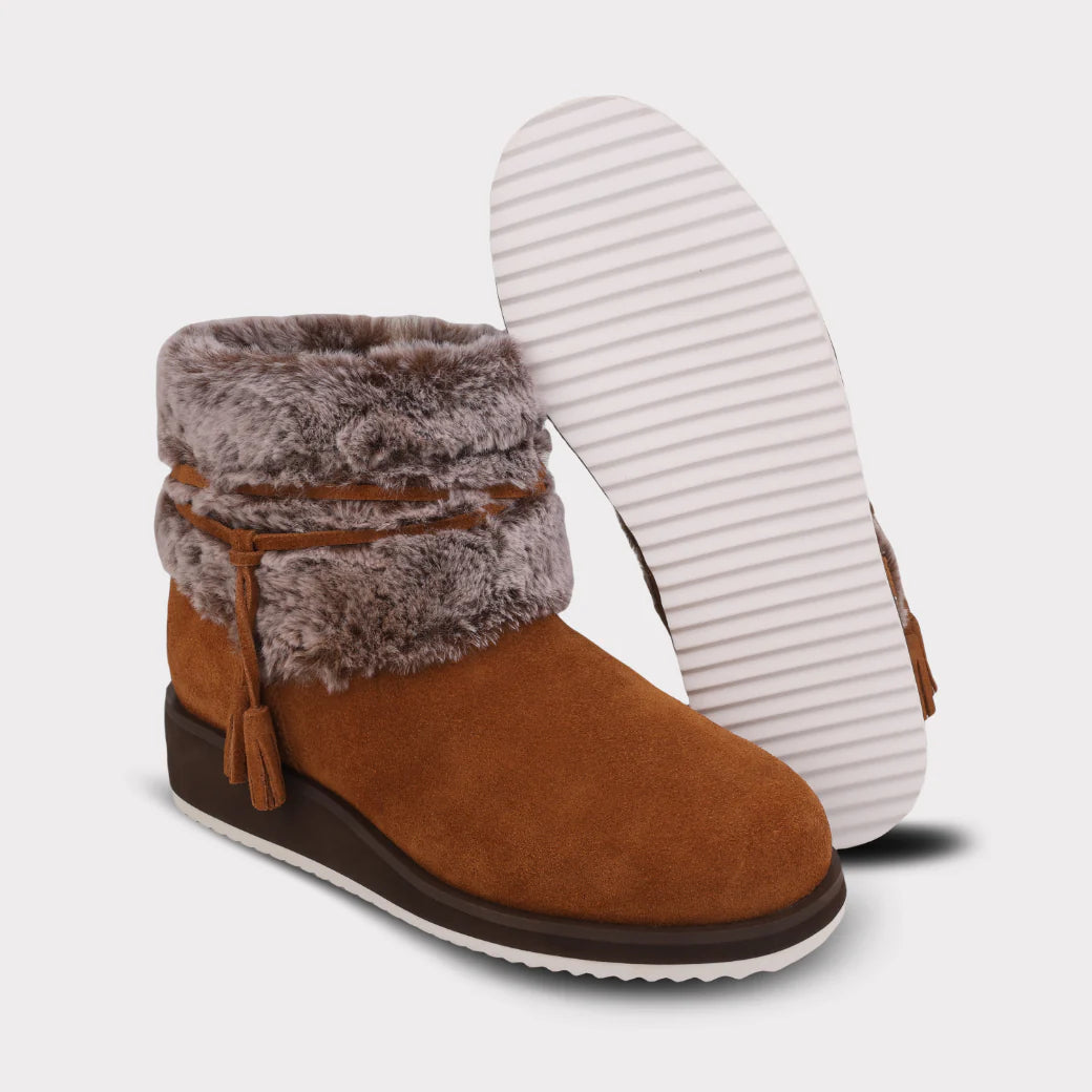  Mykos Bailee Women's Zip-Up Wedge Boot (1.5