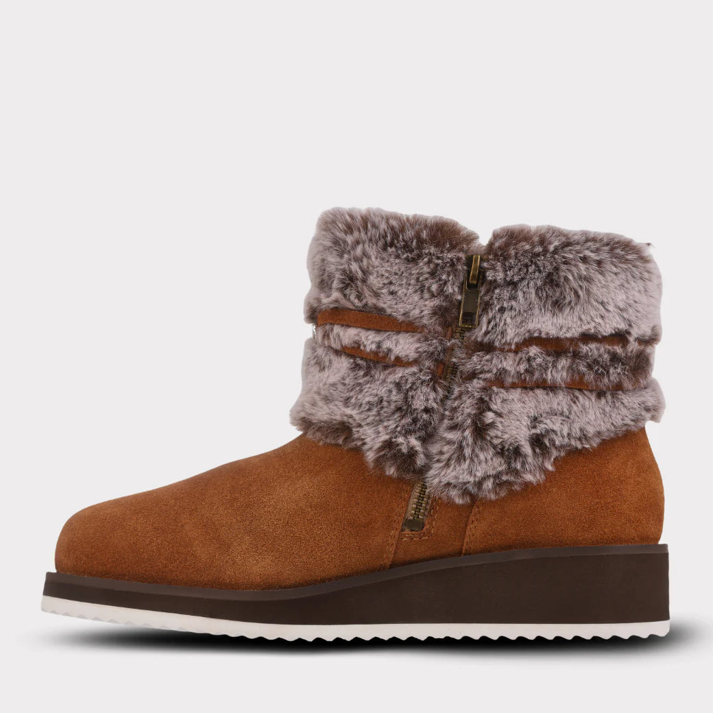  Mykos Bailee Women's Zip-Up Wedge Boot (1.5