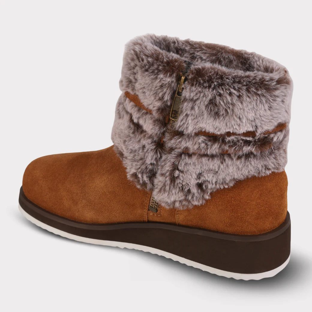  Mykos Bailee Women's Zip-Up Wedge Boot (1.5