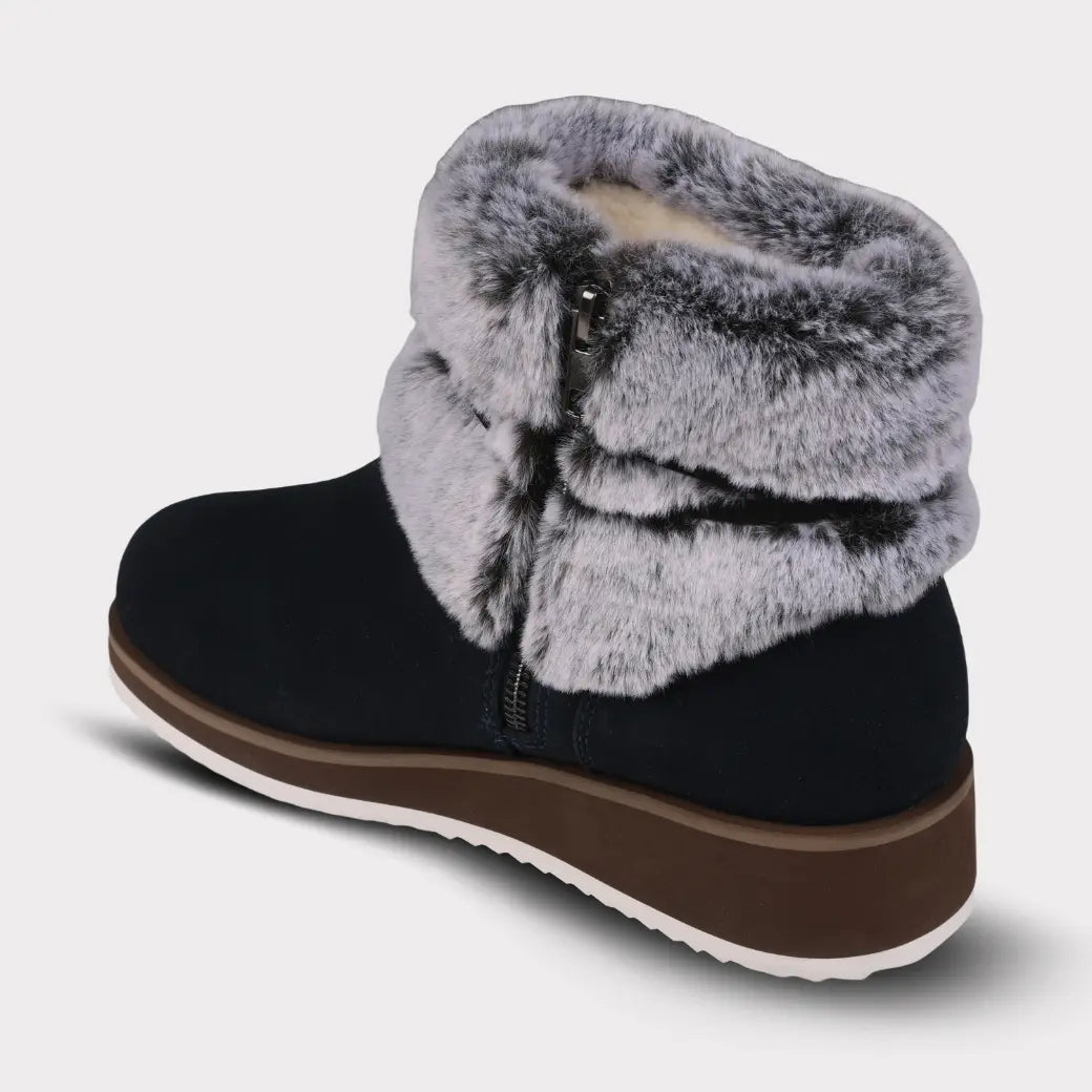  Mykos Bailee Women's Zip-Up Wedge Boot (1.5