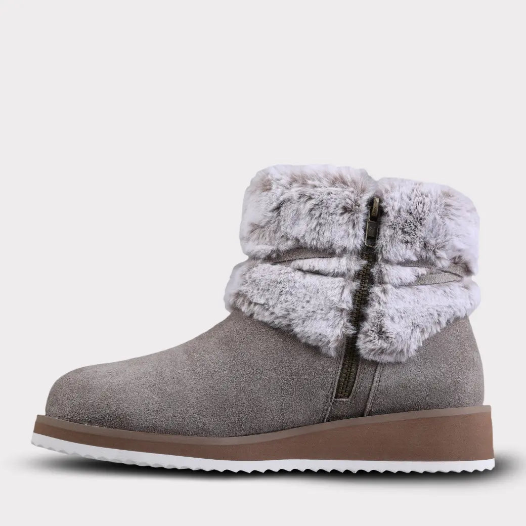  Mykos Bailee Women's Zip-Up Wedge Boot (1.5