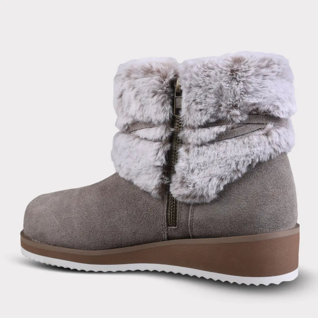  Mykos Bailee Women's Zip-Up Wedge Boot (1.5