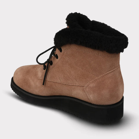 Demi Women's Lace-Up Wedge Boot (1.5")