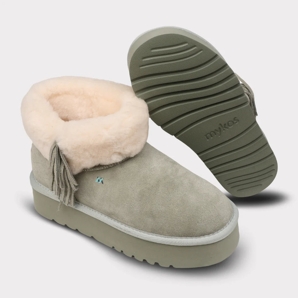  Mykos Amari Women's Zip-Up Platform Boot (1.5