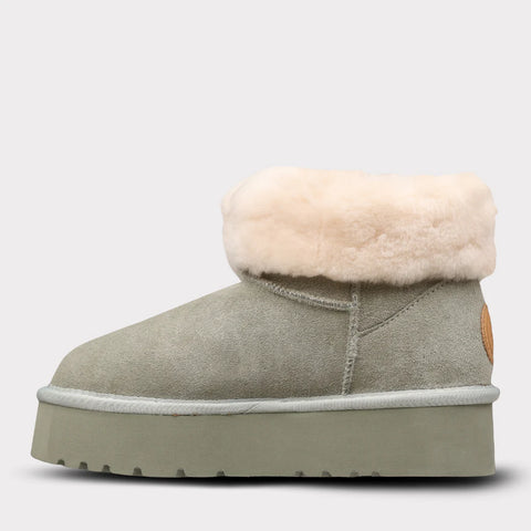 Amari Women's Zip-Up Platform Boot (1.5")