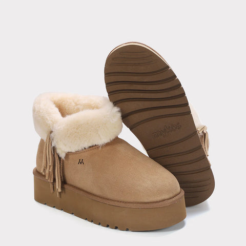 Amari Women's Zip-Up Platform Boot (1.5")