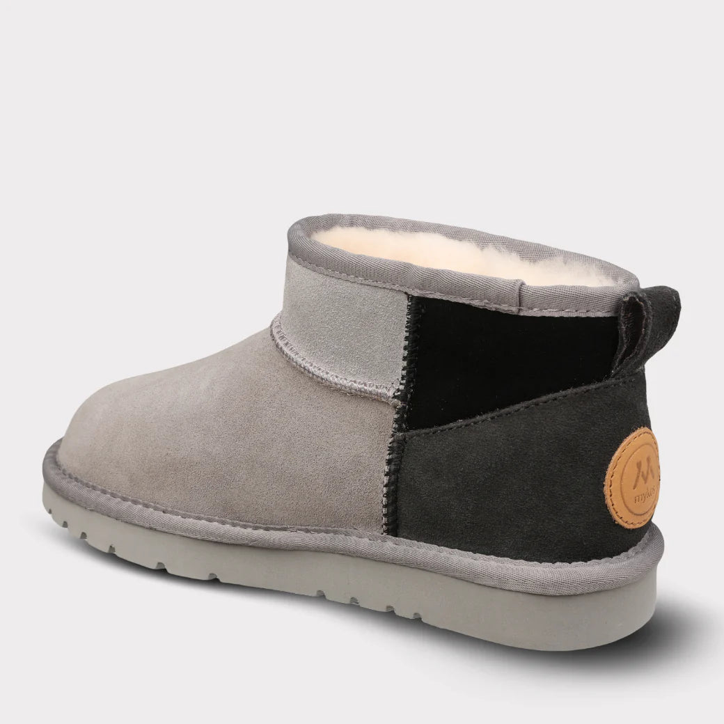 Mykos Kora Short Women's Pull-on Boot - Multi Charcoal - Bonton