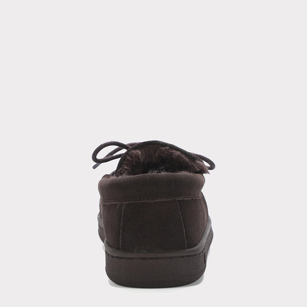  Mykos Lana Women's Slip-on Moccasin - Chestnut - Bonton