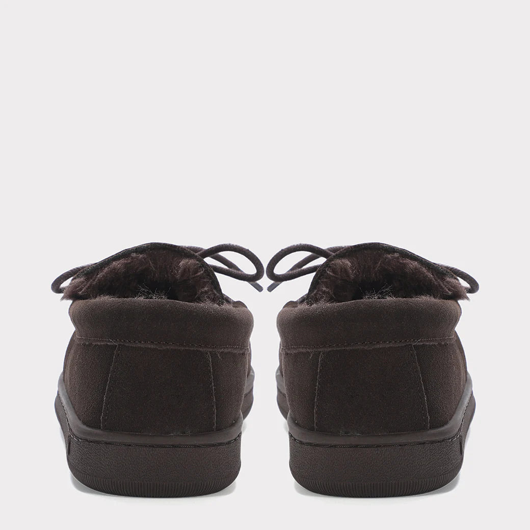  Mykos Lana Women's Slip-on Moccasin - Chestnut - Bonton