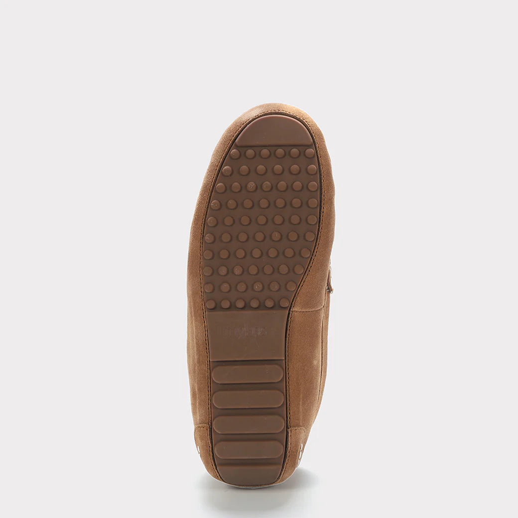  Mykos Callie Women's Slip-on Moccasin - Chestnut - Bonton