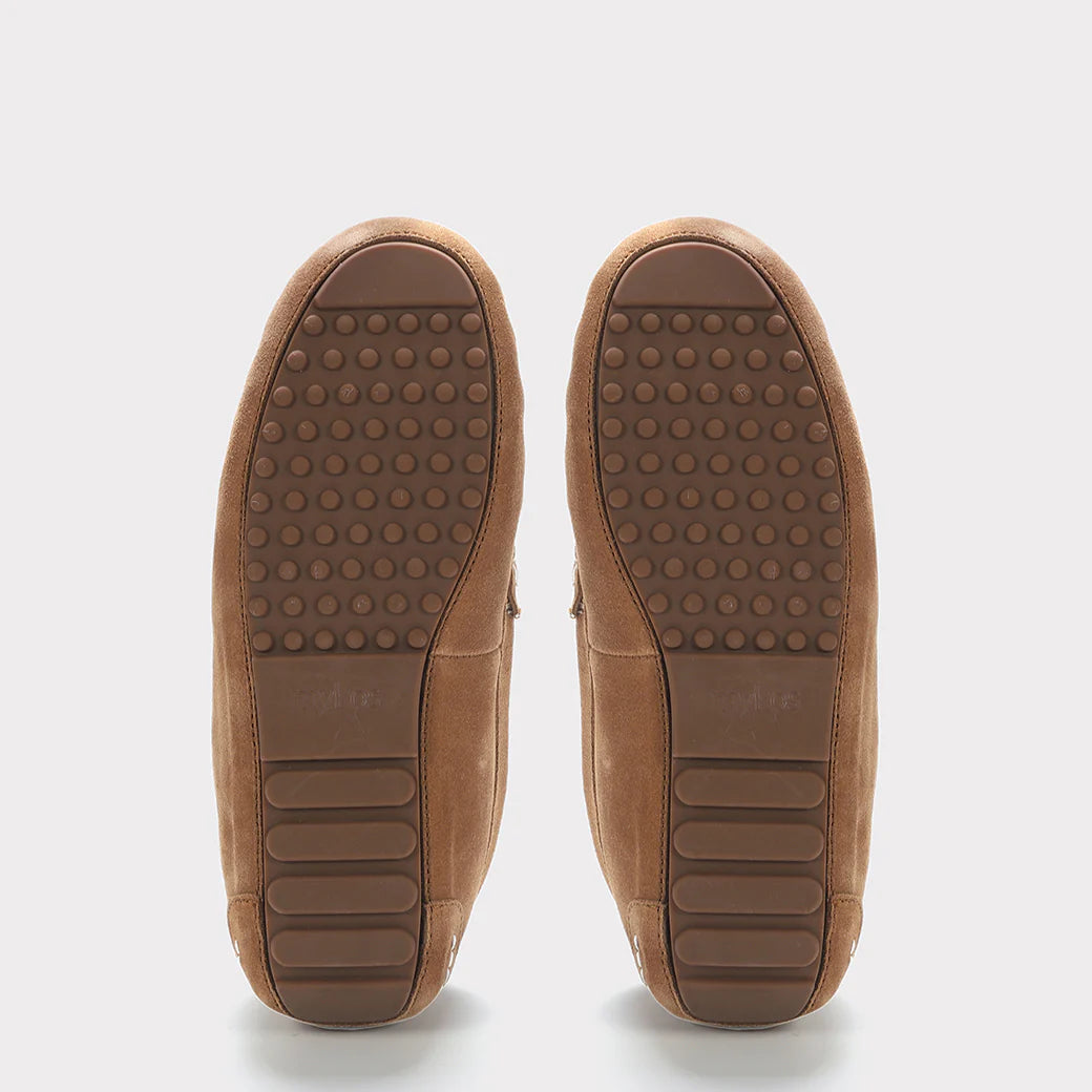  Mykos Callie Women's Slip-on Moccasin - Chestnut - Bonton
