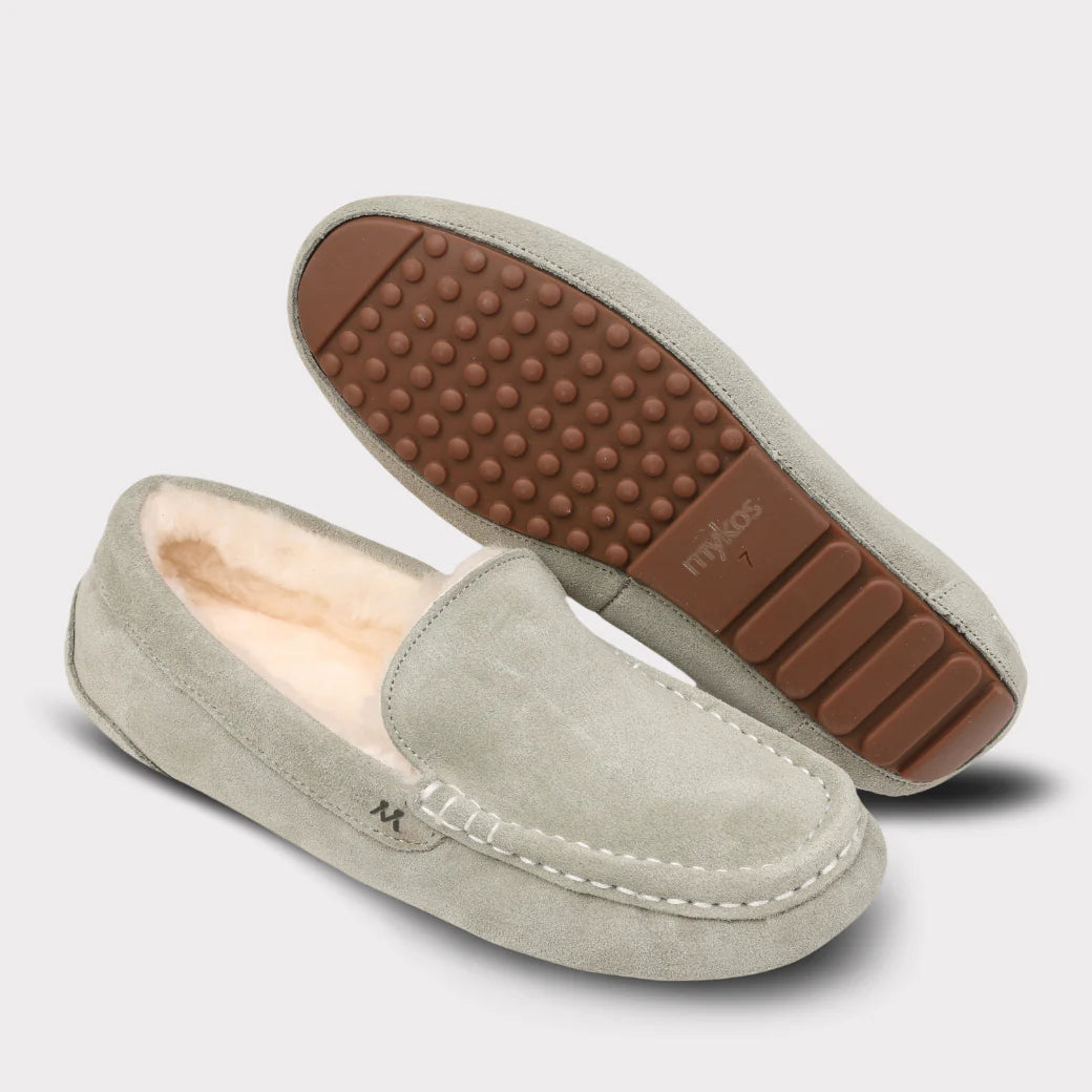  Mykos Callie Women's Slip-on Moccasin - Chestnut - Bonton