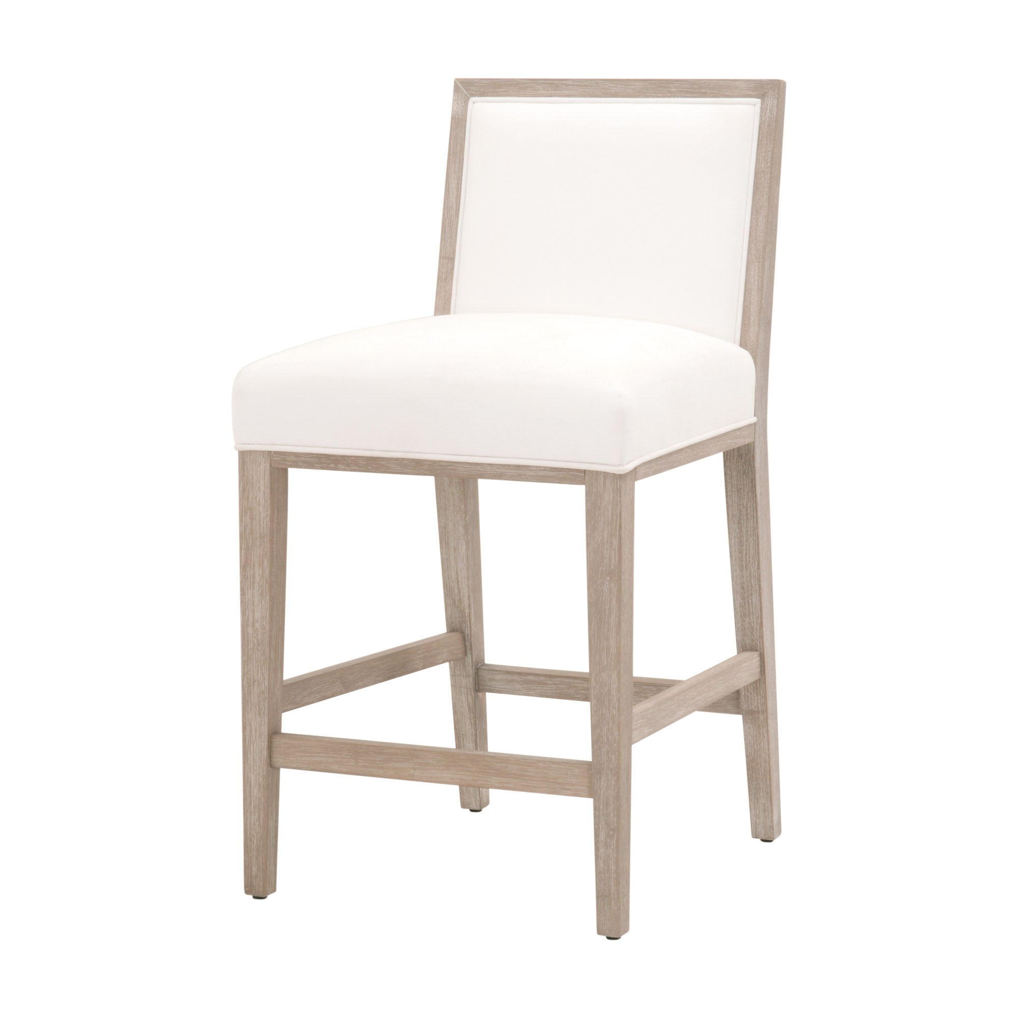  Essentials For Living Martin Counter Stool, Set of 2 - Peyton Pearl Natural Gray - Bonton