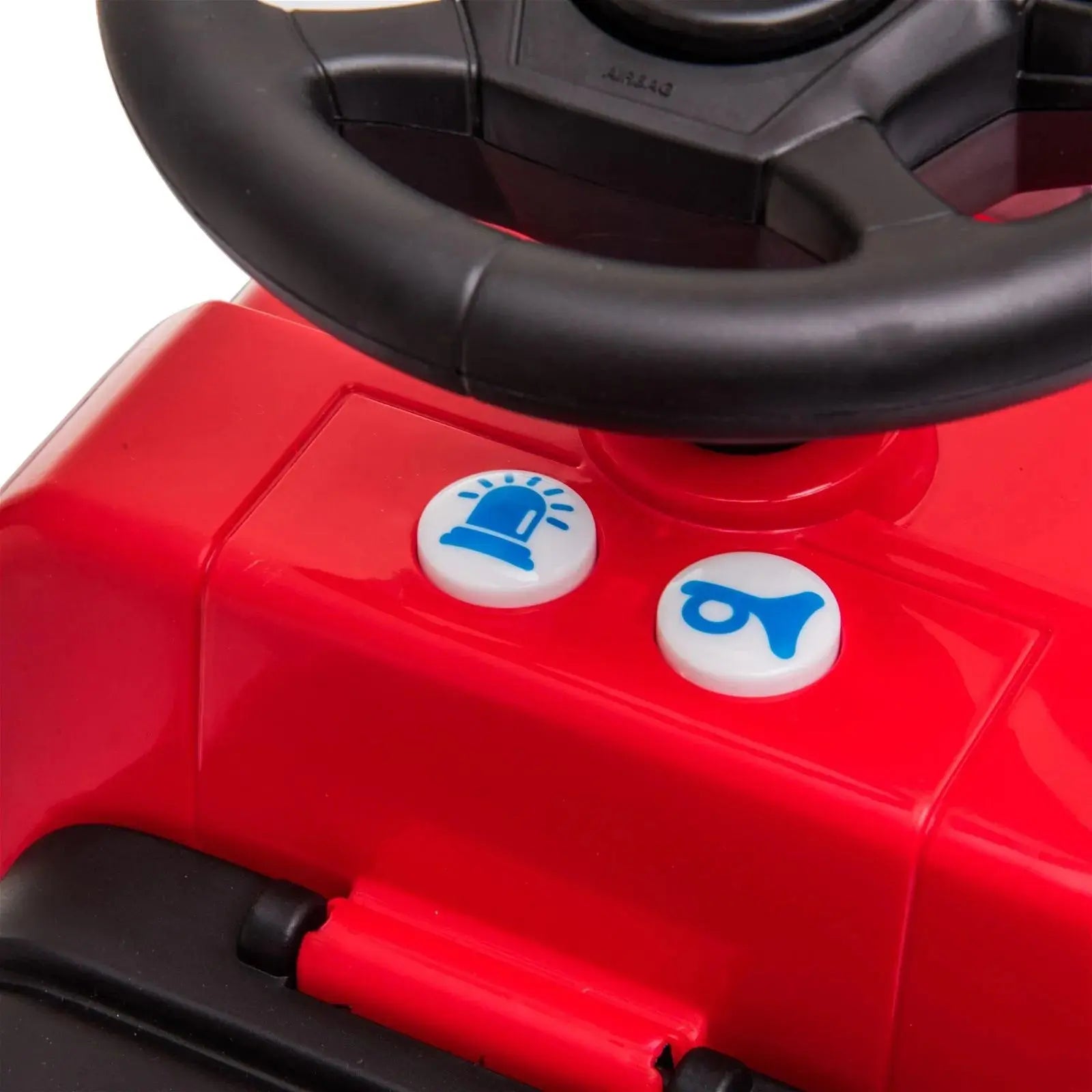  Freddo Mercedes Antos Kids' Foot to Floor Ride-On - Red - Bonton