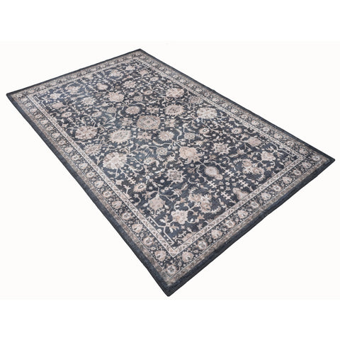 Bibb Home Washable Flannel Printed Accent Rug With Latex Back 1-2-Pack 20x30