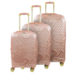 Disney Minnie Mouse Hard Sided 3 Piece Luggage Set