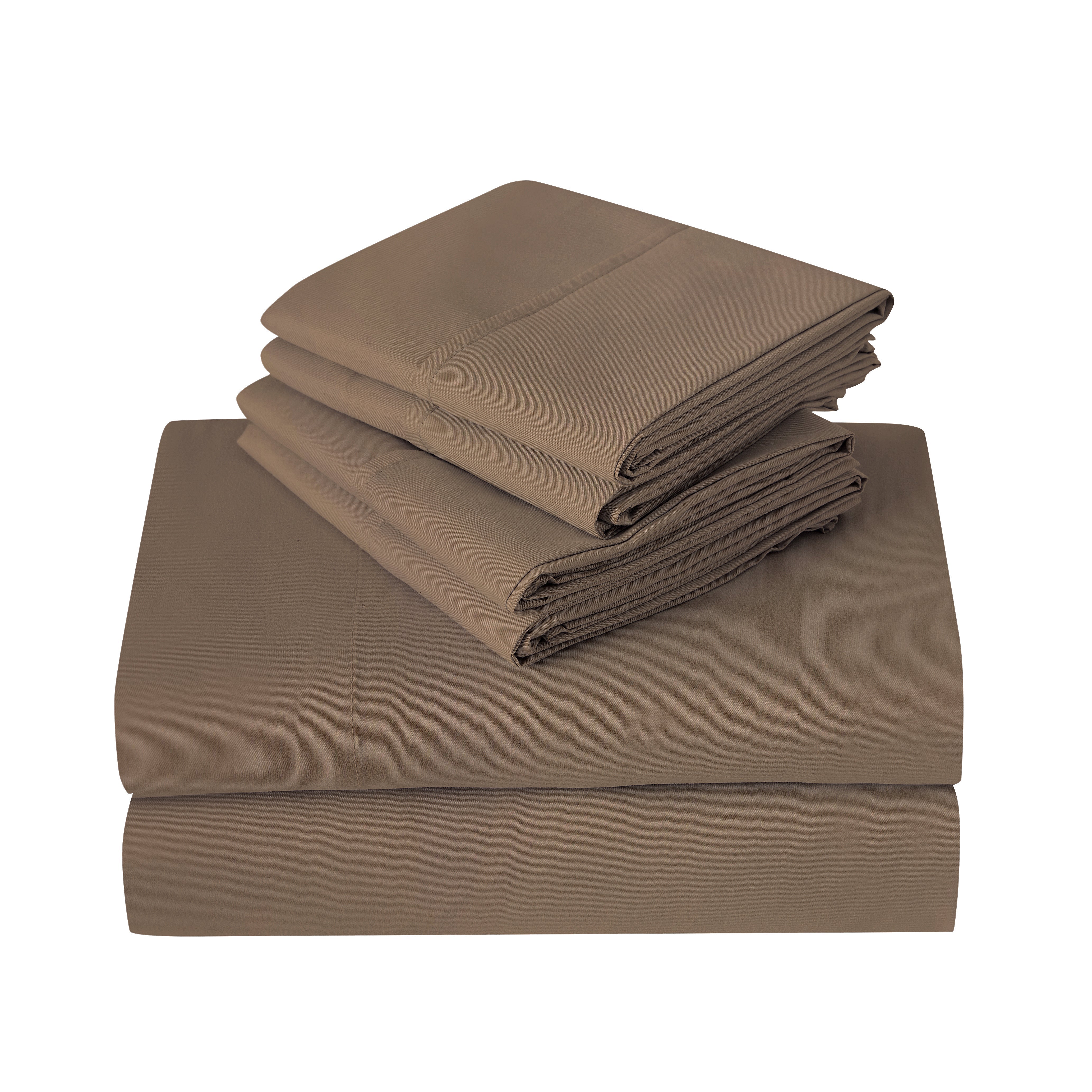  Kathy Ireland Home Kathy Ireland 6 Piece Brushed Microfiber Sheet Set - Full - Bonton