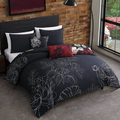 Bebejan Moody Painting 5 Piece Reversible Comforter Set