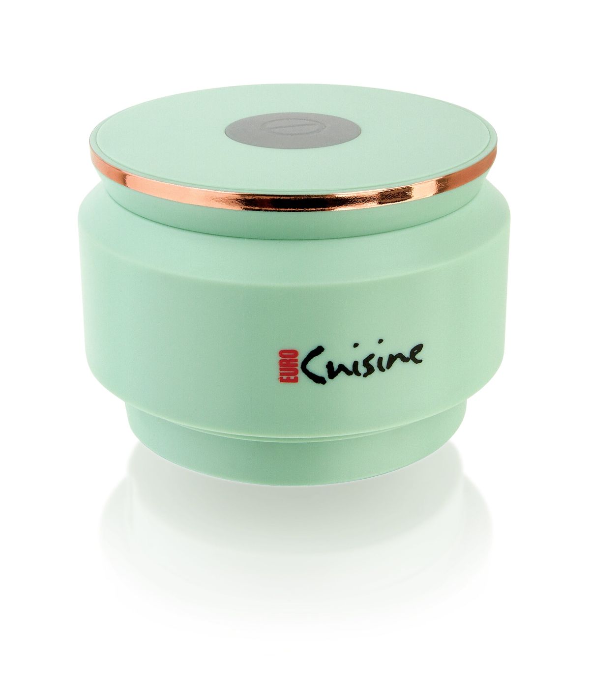  Euro Cuisine Mini Cordless/Rechargeable Chopper with USB Cord & Glass Bowl Green - Green - Bonton