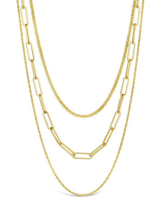 Unique Kori triple-strand Necklace