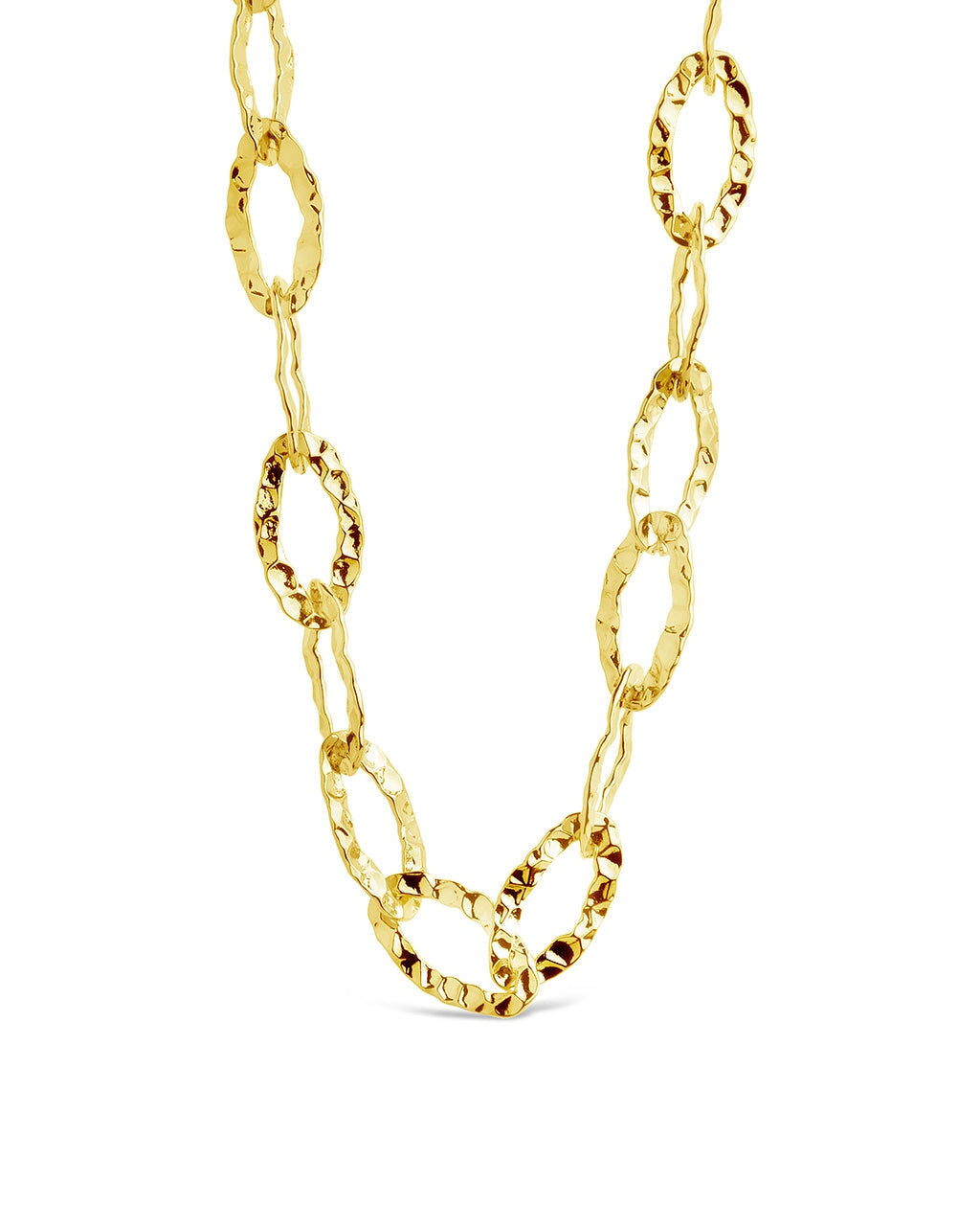  Sterling Forever Wyn Chain Necklace - Gold - Bonton