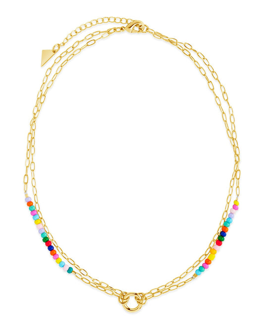 Iridiana Beaded Necklace