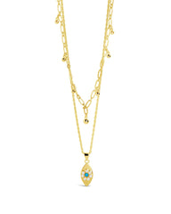 Varuna Evil Eye Layered Necklace