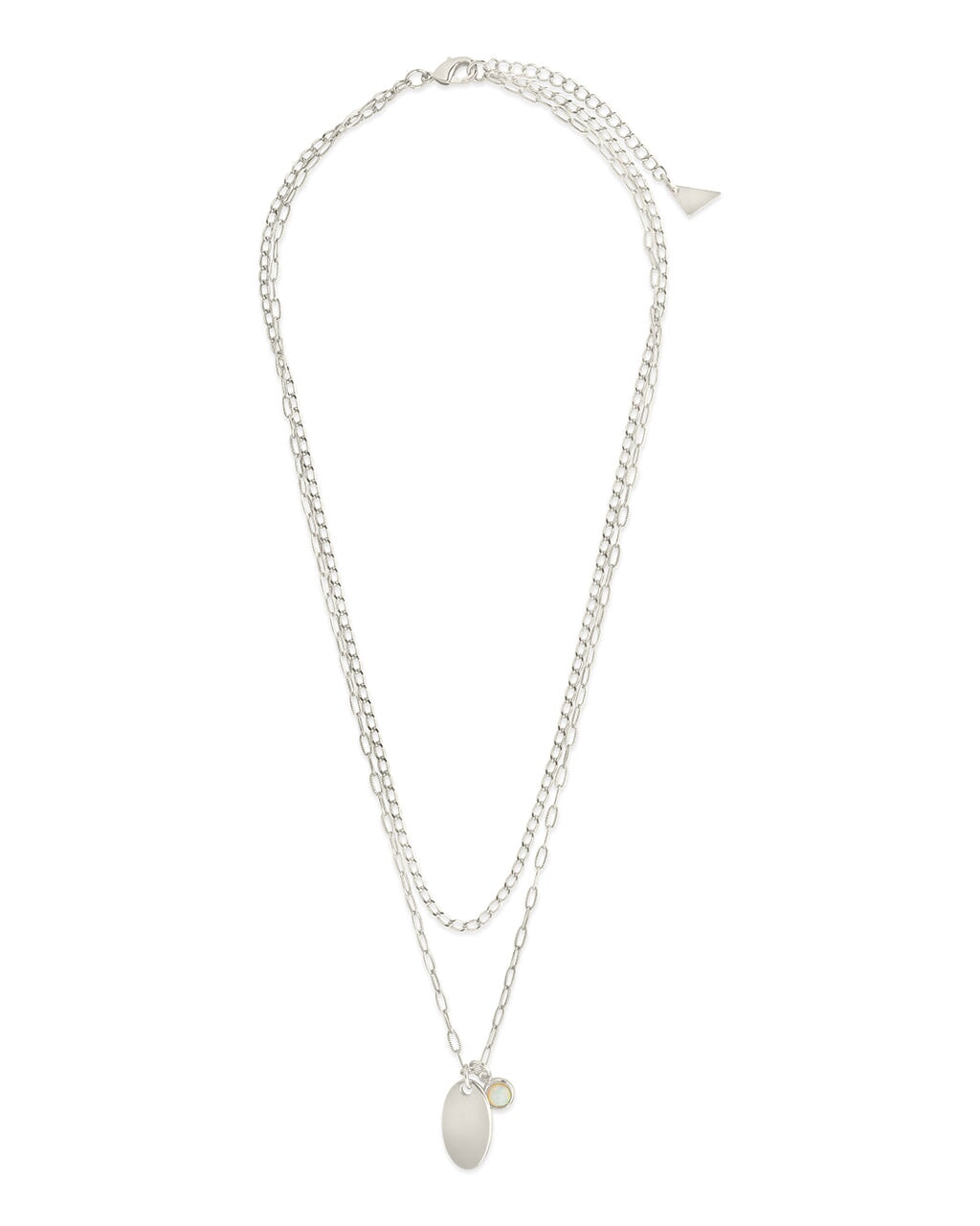  Sterling Forever Isla Layered Necklace - Gold - Bonton